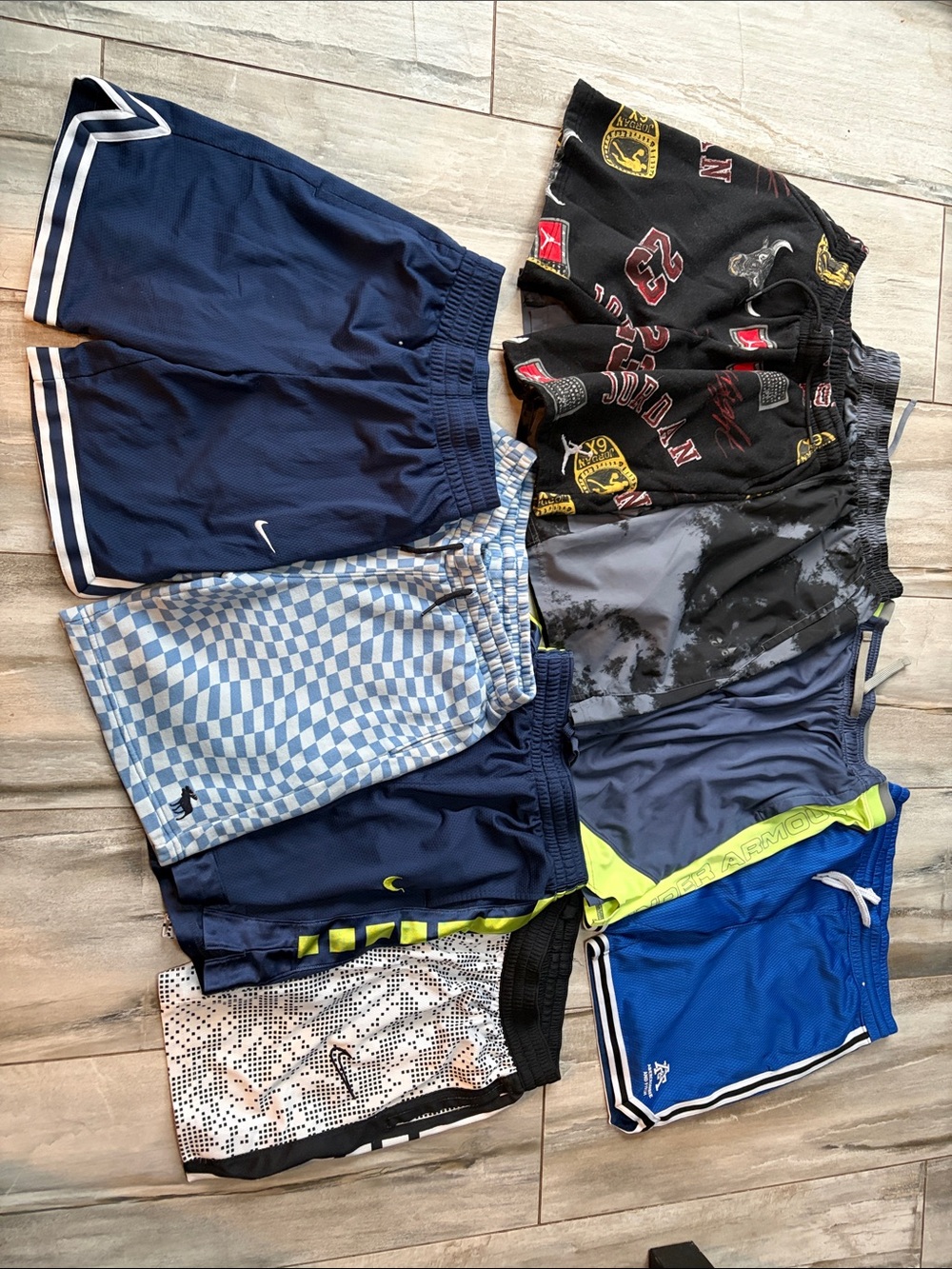 Bundle of boys shorts size large